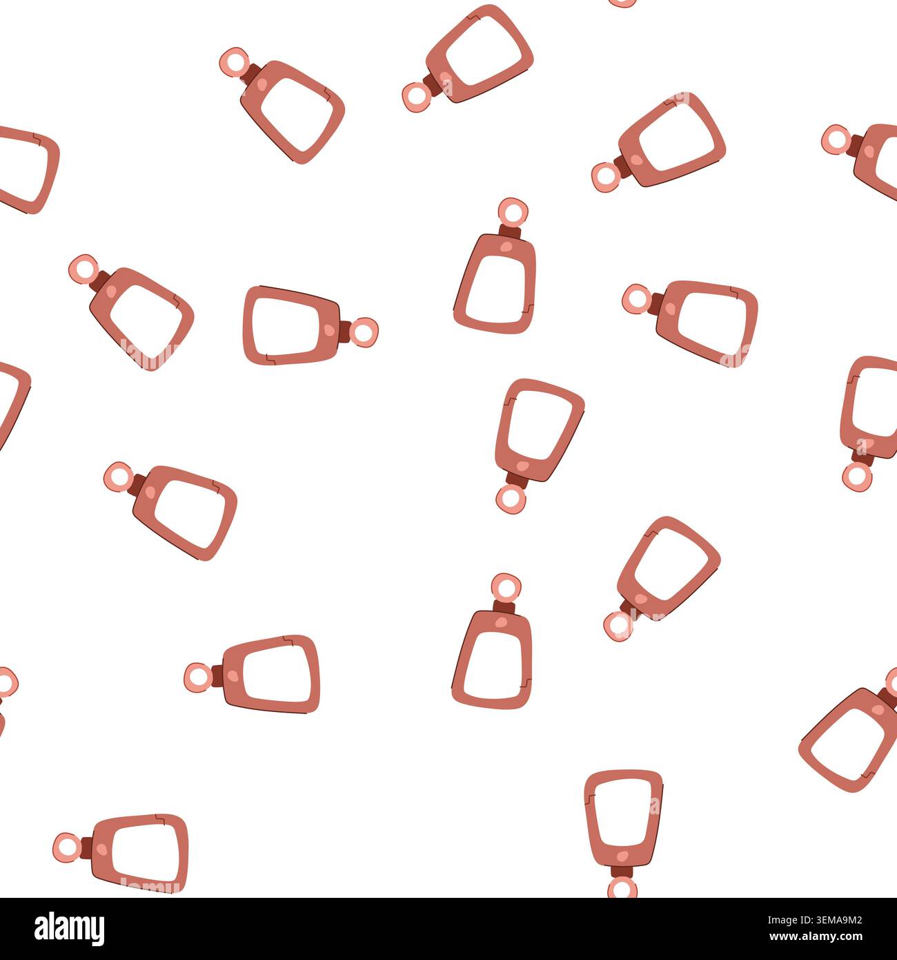 pattern clip clasp jewelry cartoon vector Stock Vector