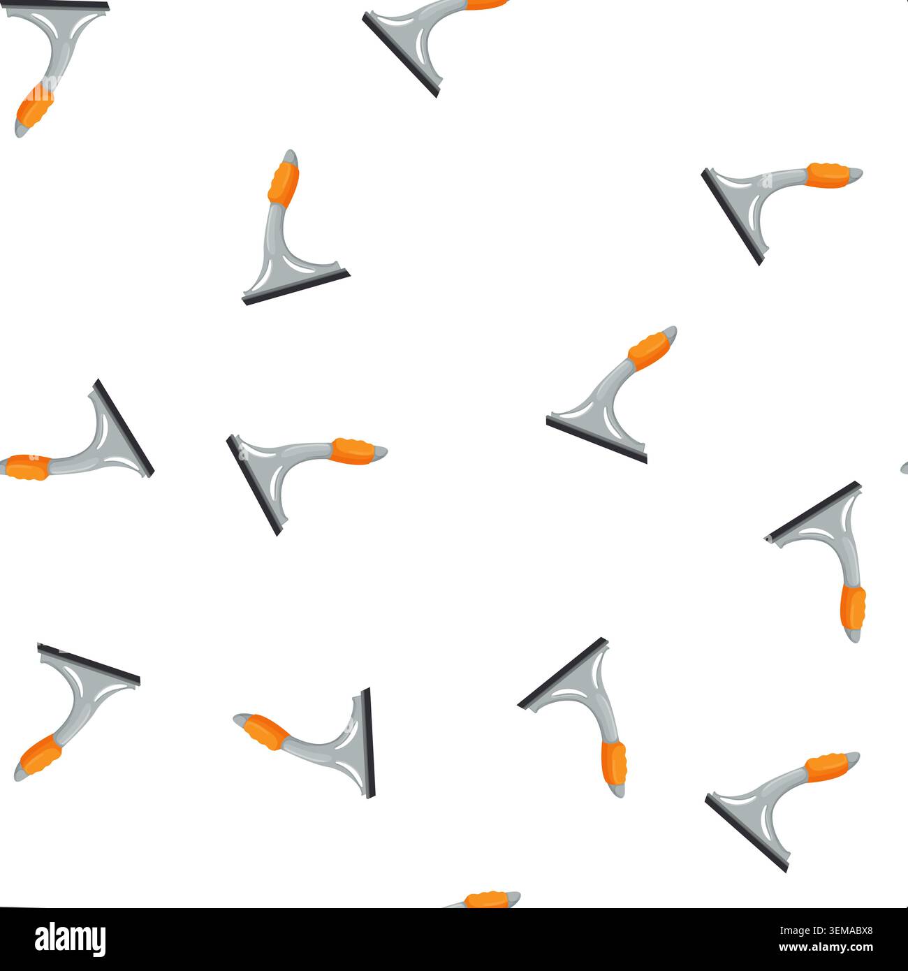 pattern wipe squeegee glass color icon vector Stock Vector