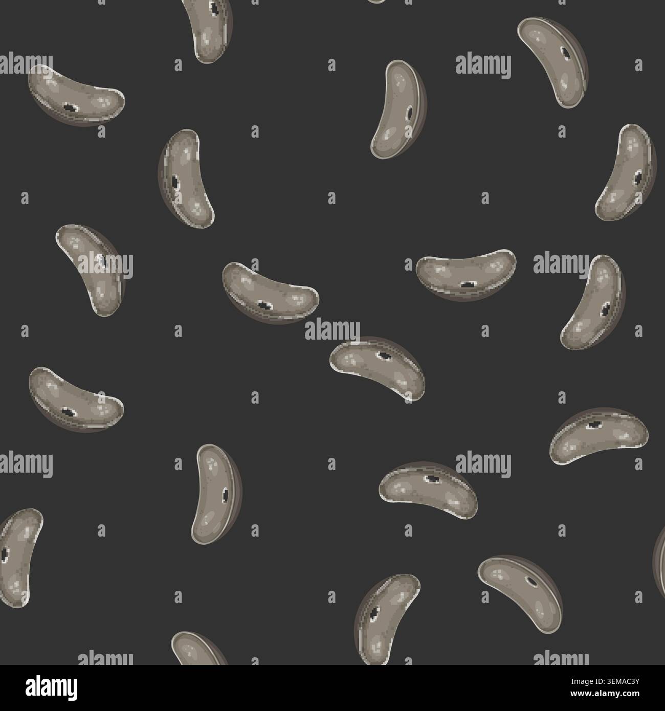 seamless pattern steel metal sink cartoon vector Stock Vector