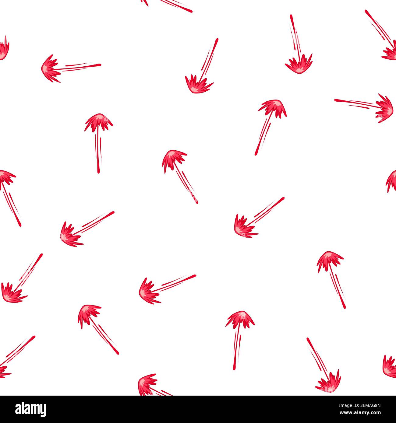 pattern red laser blast shooting graphic vector Stock Vector