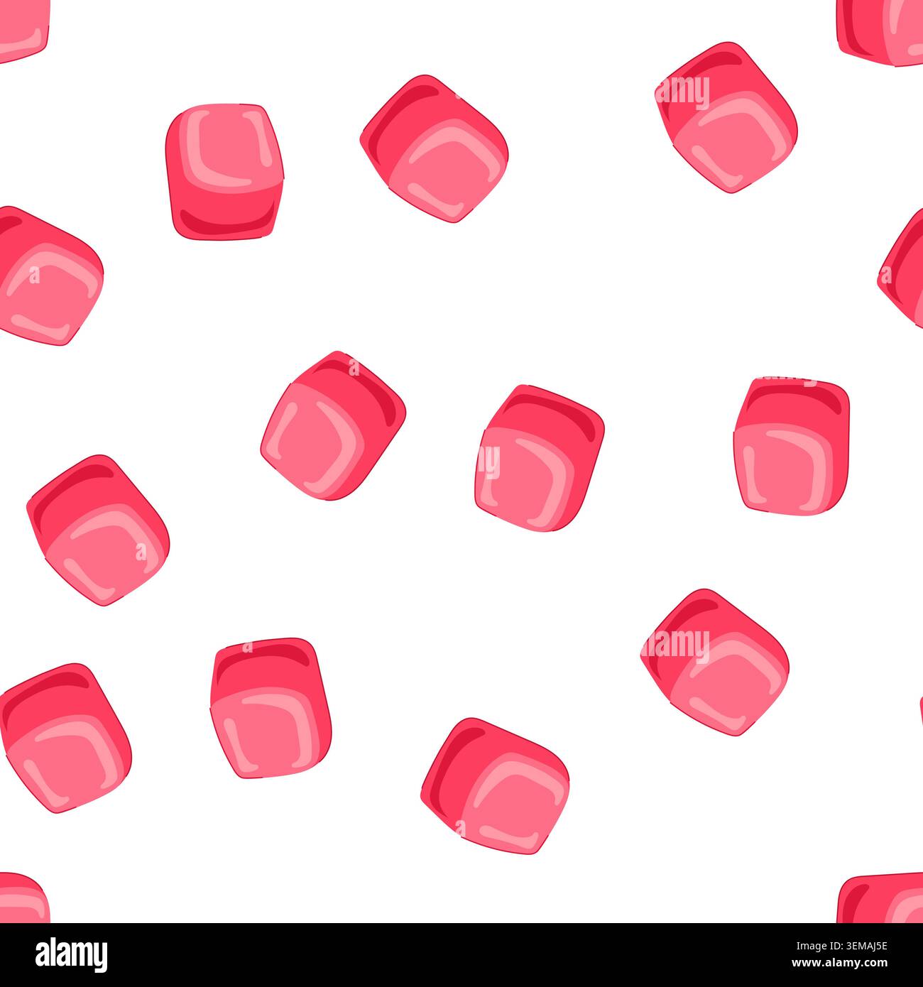 pattern stainless ice cubes reusable cartoon vector Stock Vector