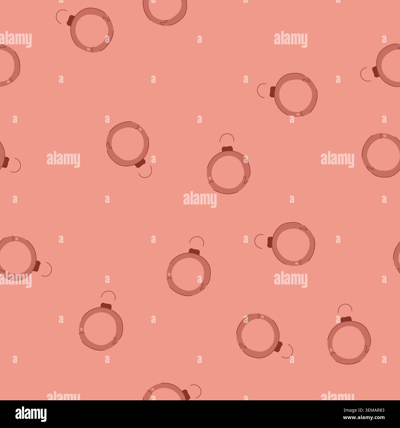 seamless pattern bag clasp jewelry cartoon vector Stock Vector