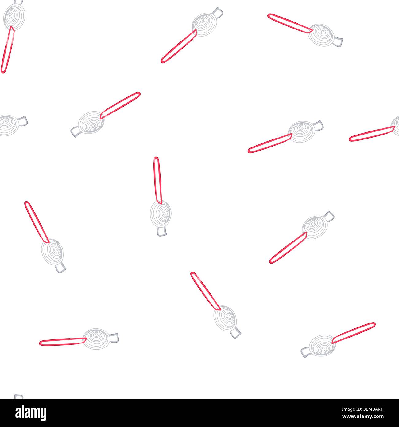 pattern gadget egg separator tool cartoon vector Stock Vector