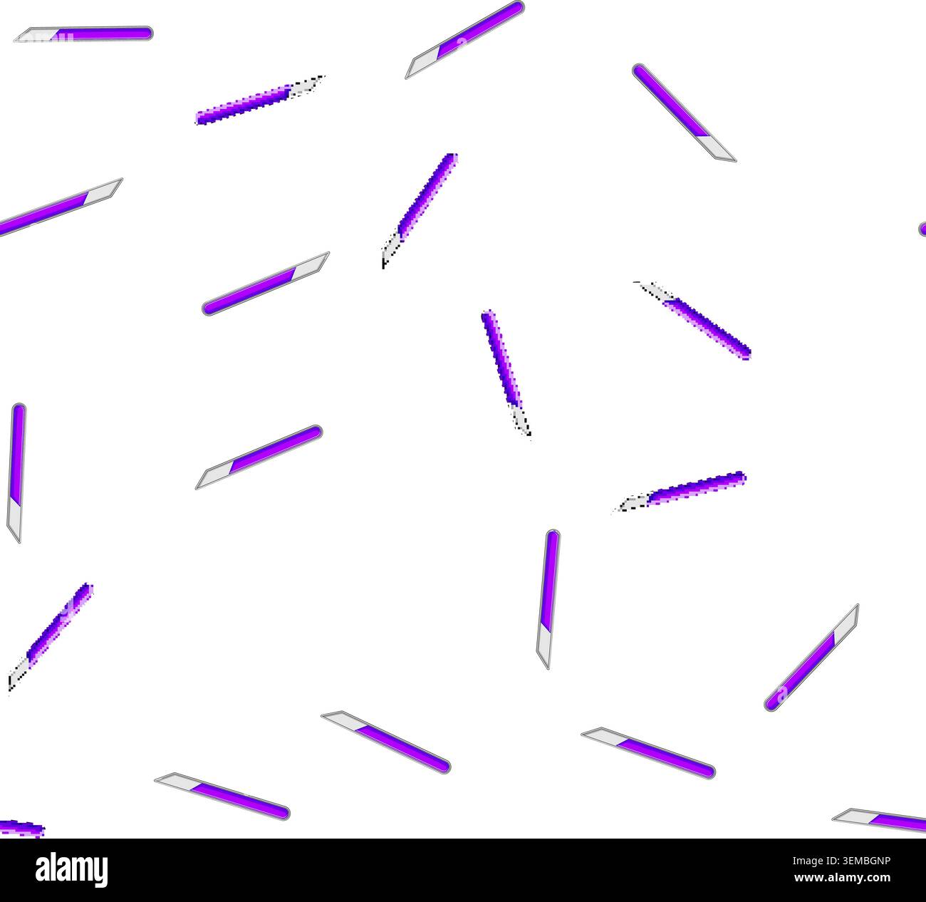 pattern web progress bar cartoon vector Stock Vector