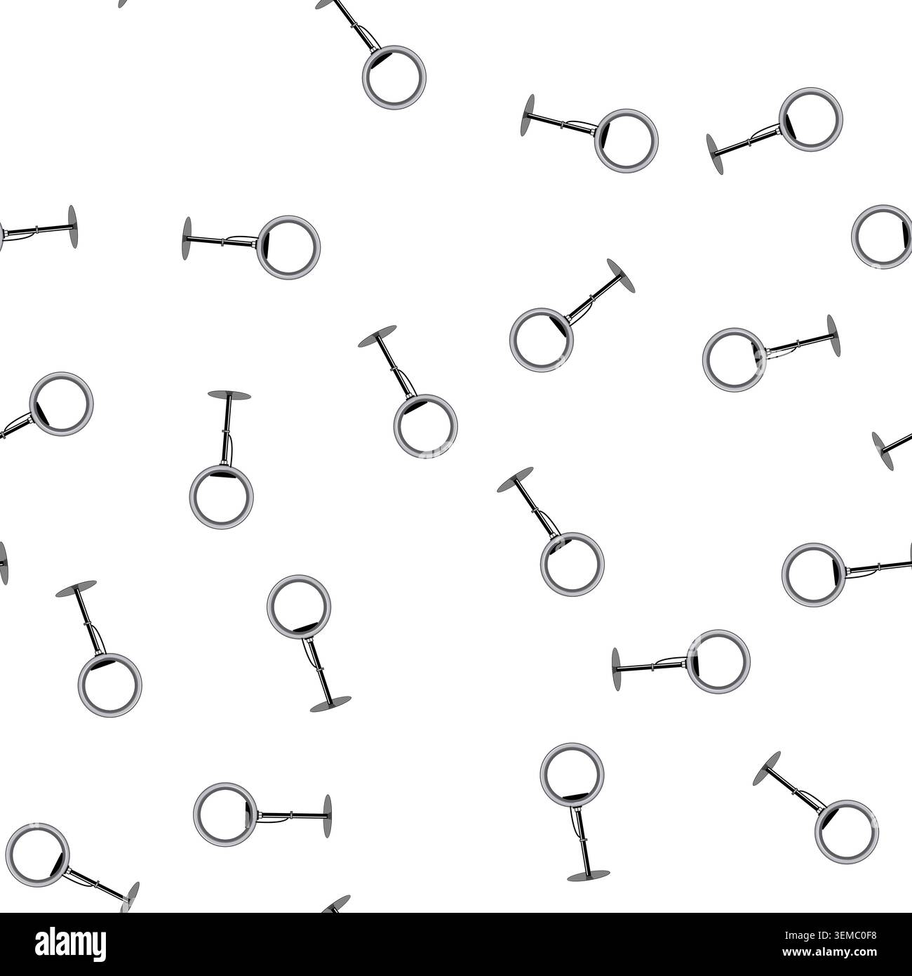 pattern transparent light ring cartoon vector Stock Vector