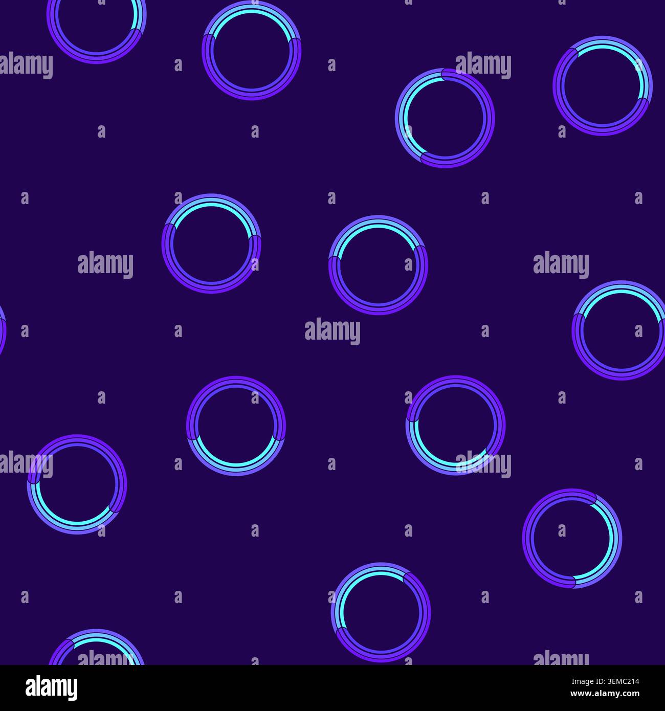 seamless pattern graphic progress bar round cartoon vector Stock Vector