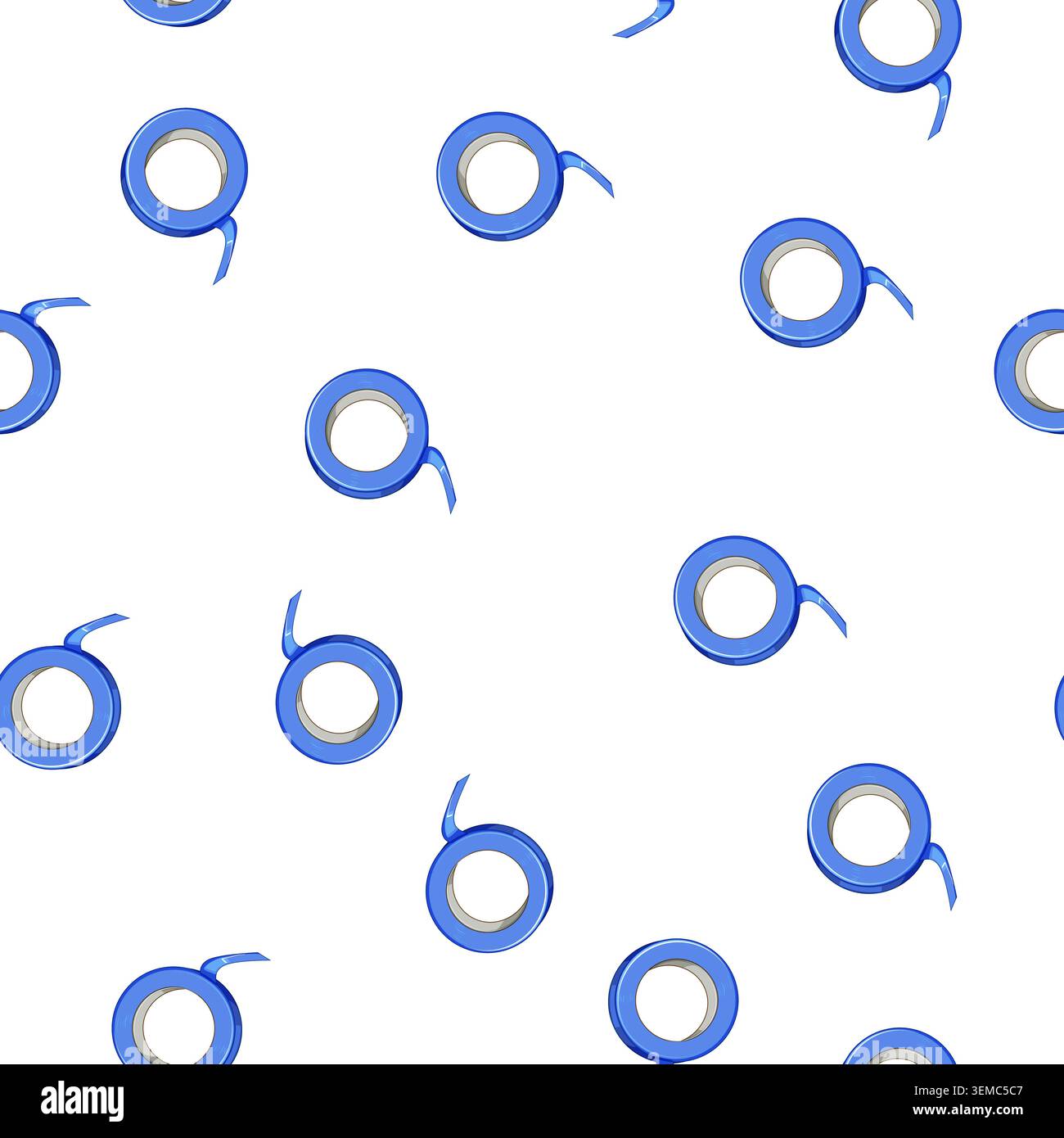 pattern scotch electrical tape cartoon vector Stock Vector