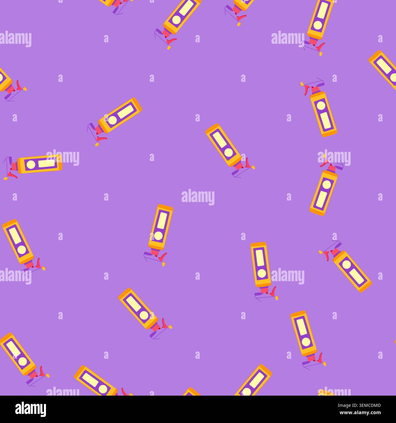 seamless pattern wipe glass cleaner cartoon vector Stock Vector