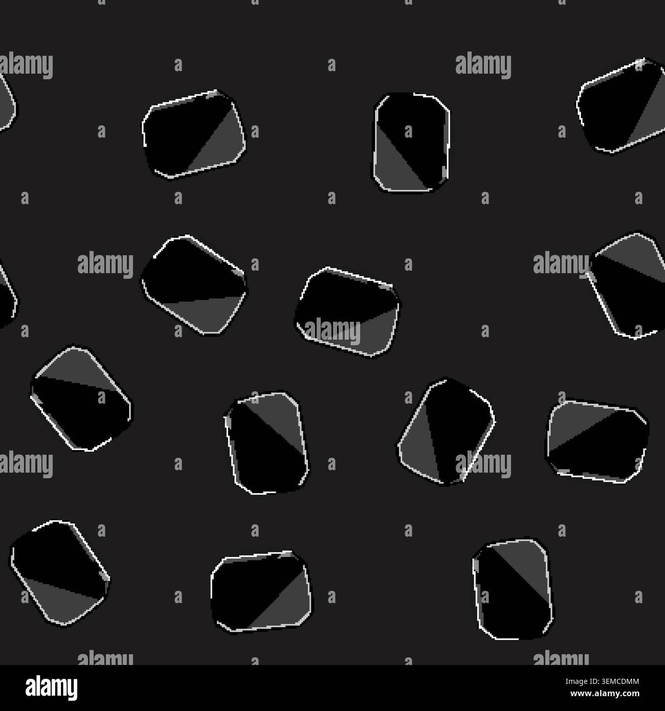 seamless pattern cool cooling pad cartoon vector Stock Vector