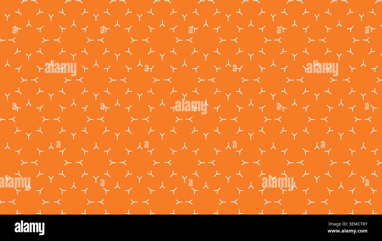 Orange minimal triangle seamless pattern, designed for textile, wallpaper, stationery, and digital creative projects Stock Vector