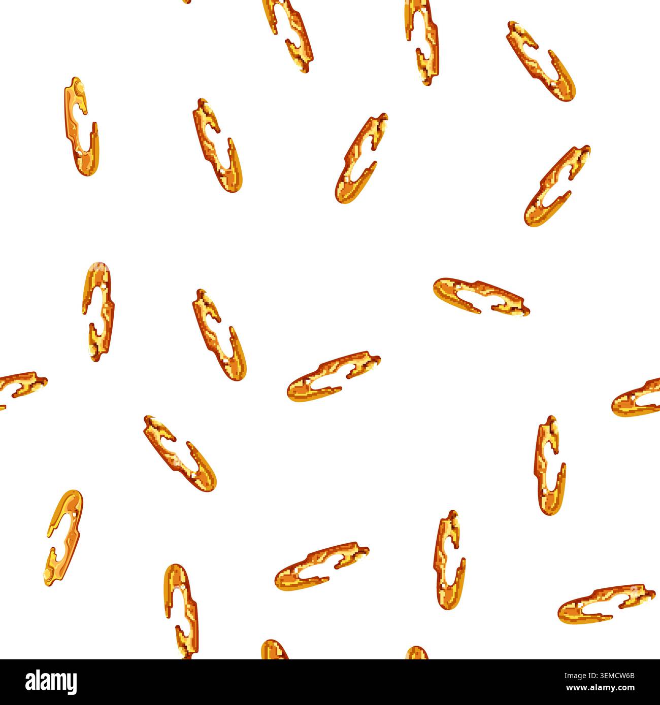 pattern fissure lava puddle cartoon vector Stock Vector