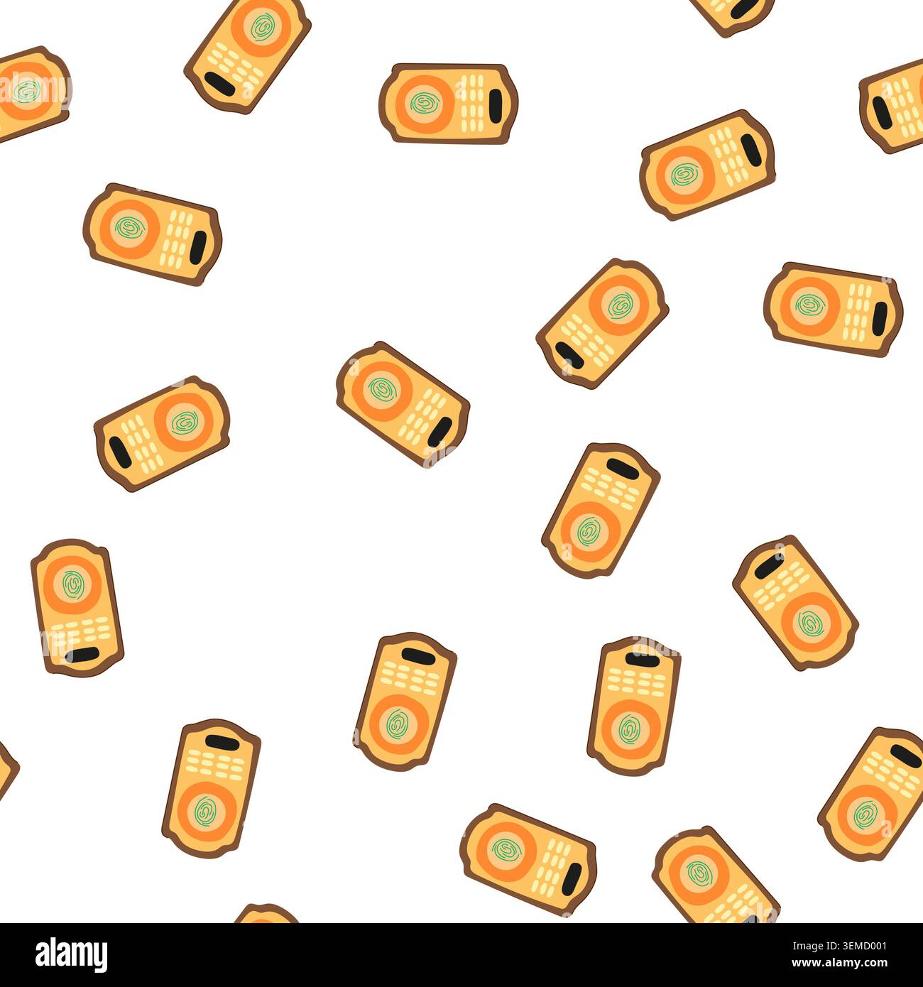 pattern installation fingerprint door lock cartoon vector Stock Vector