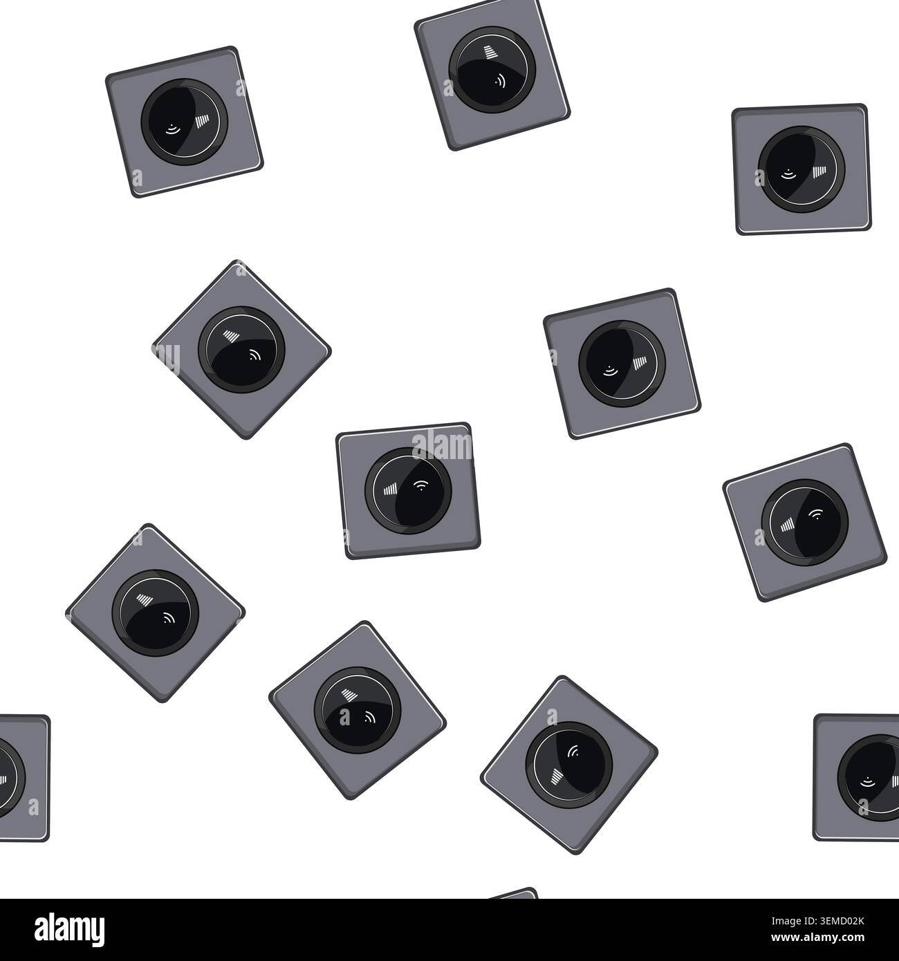 pattern internet 5g modem cartoon vector Stock Vector