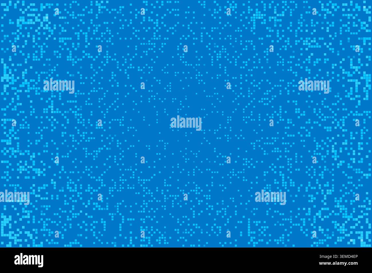 Abstract pixel pattern inspired by fintech and business technology Stock Vector
