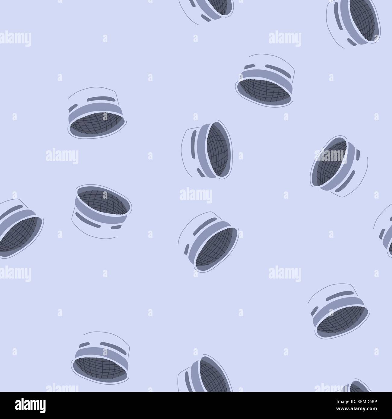 seamless pattern reduce faucet aerator cartoon vector Stock Vector