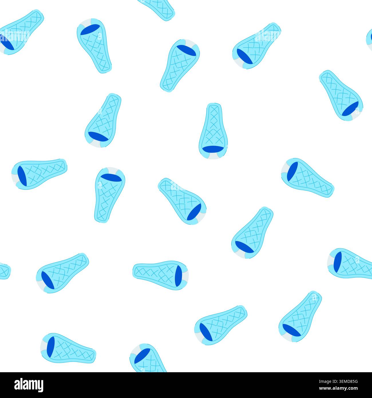 pattern adventure sleeping bag cartoon vector Stock Vector