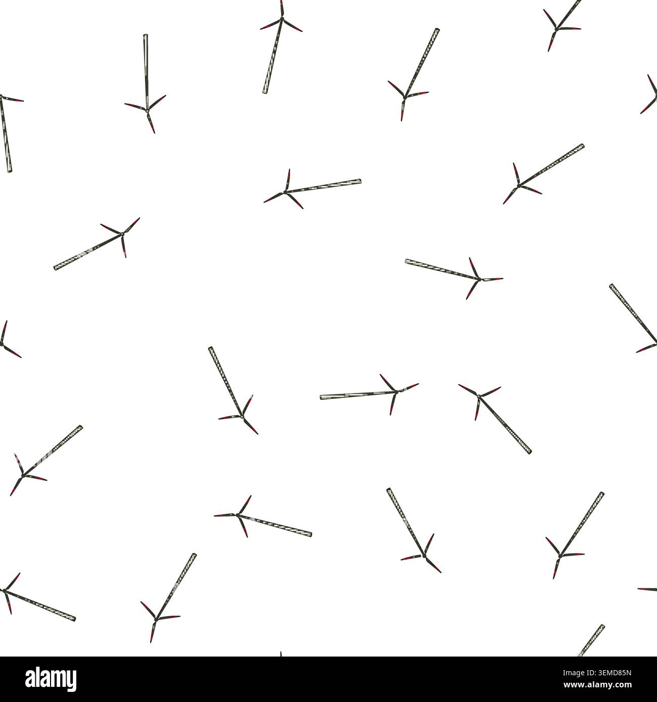 pattern energy wind turbine cartoon vector Stock Vector