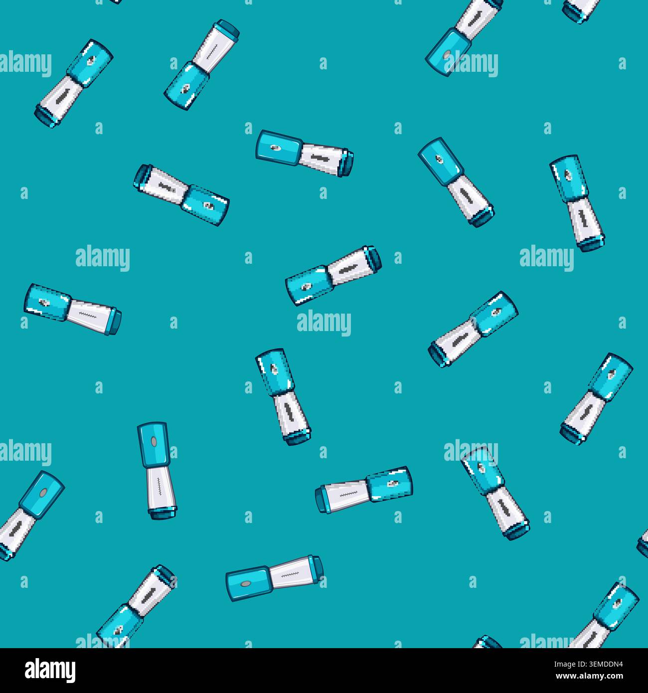 seamless pattern juicer blender kitchen cartoon vector Stock Vector