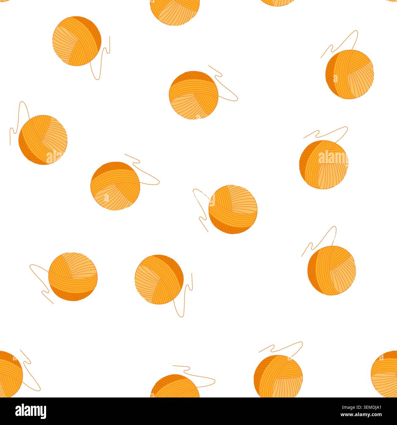 pattern fiber yarn wool cartoon vector Stock Vector