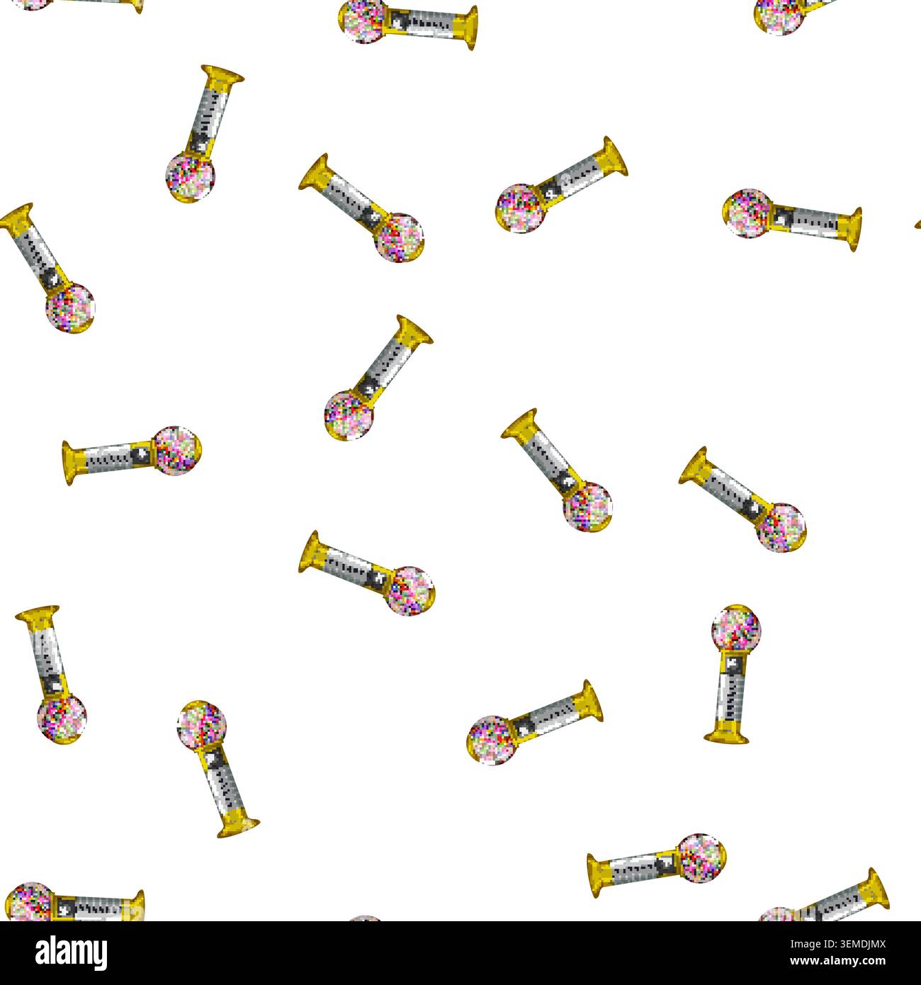 pattern food bubblegum machine cartoon vector Stock Vector