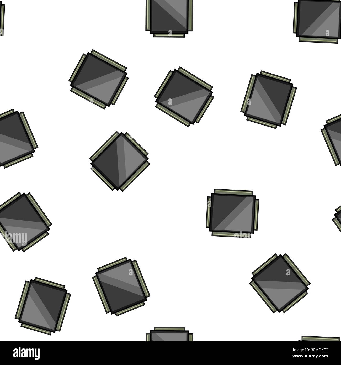 pattern latte microchip cartoon vector Stock Vector