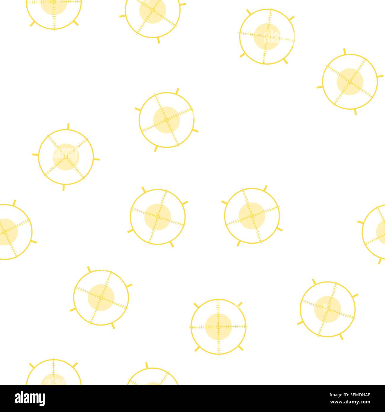 pattern frame futuristic aim cartoon vector Stock Vector