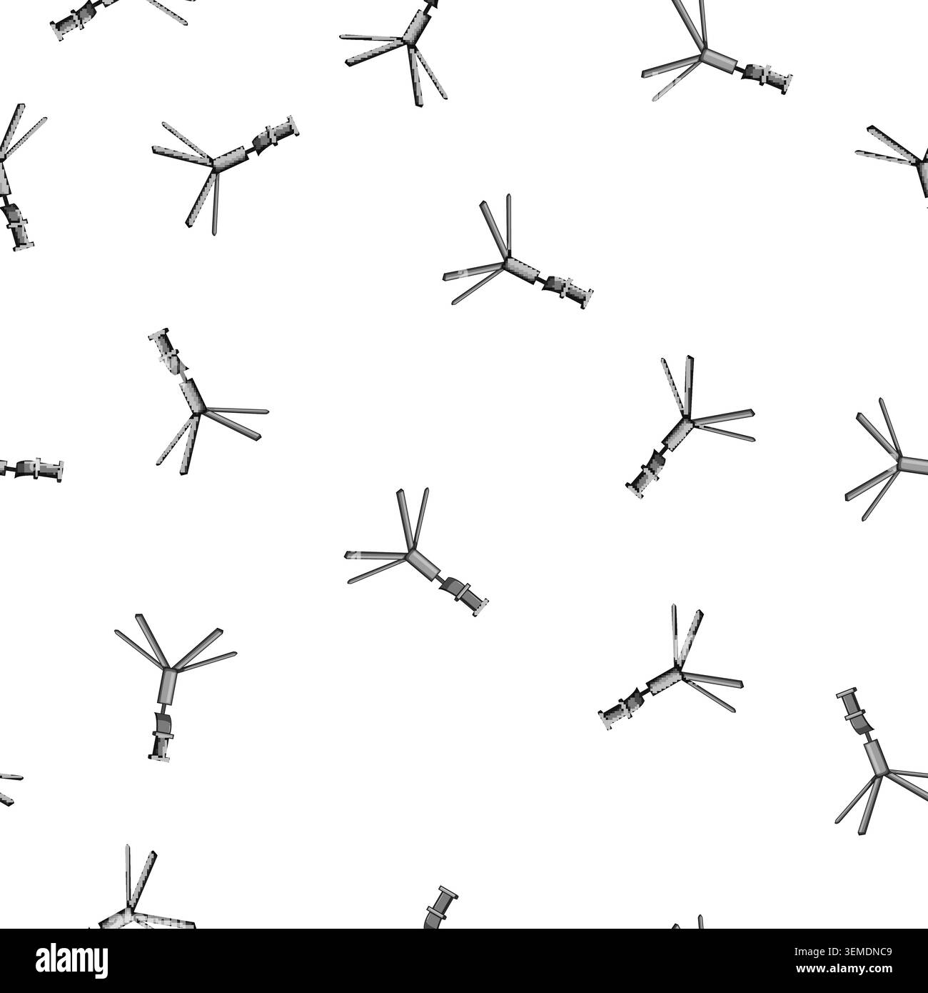 pattern i phone tripod cartoon vector Stock Vector