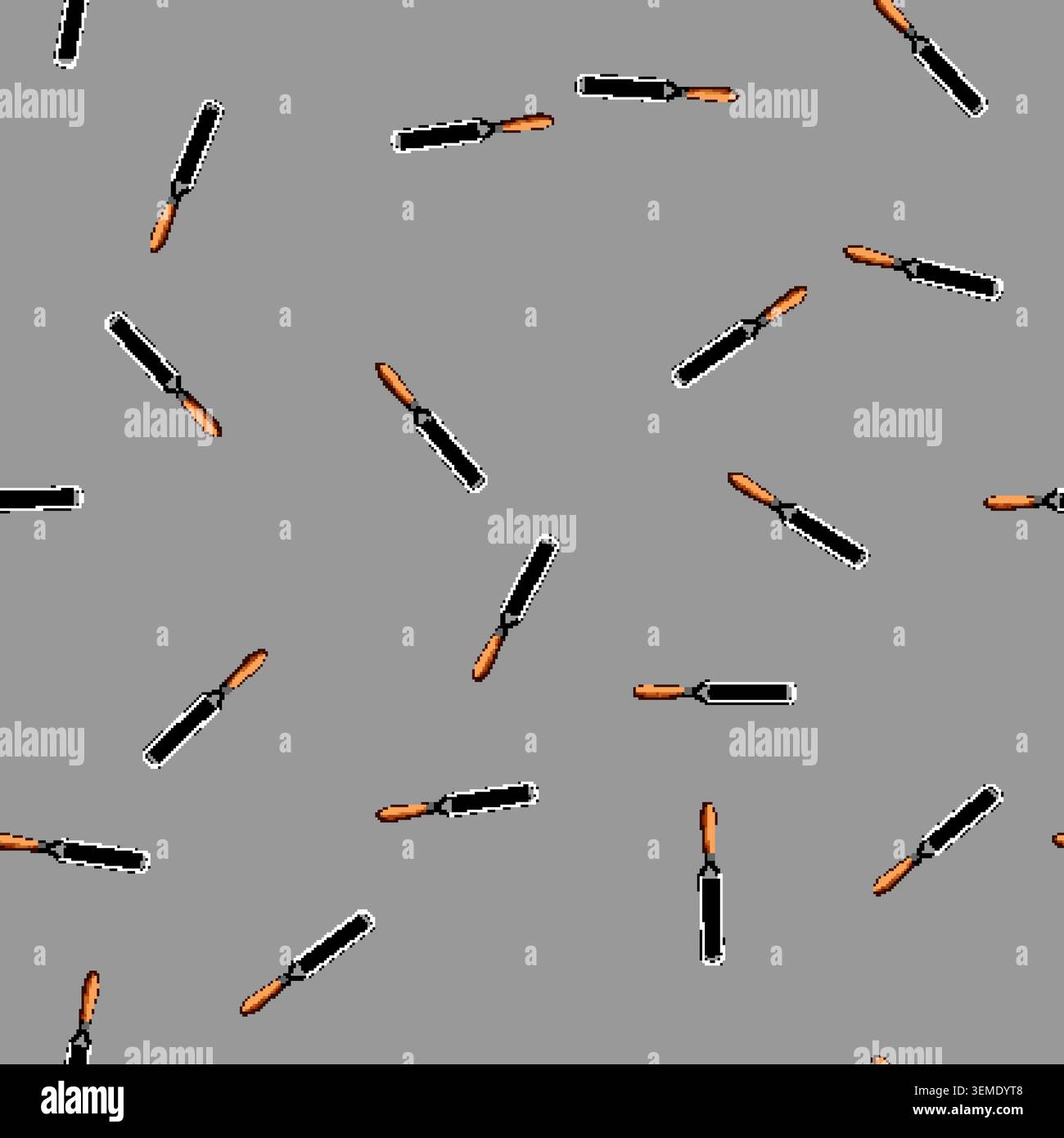 seamless pattern cooking citrus zester cartoon vector Stock Vector