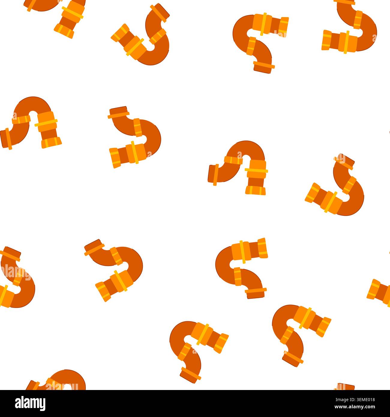 pattern age waste drain trap cartoon vector Stock Vector