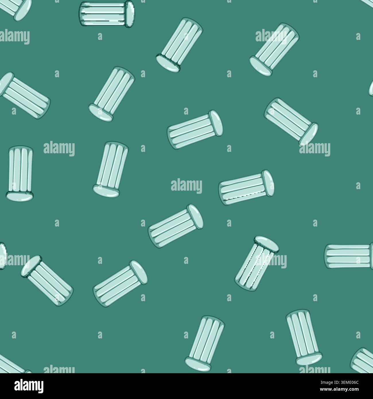 seamless pattern water inflatable mattress pool cartoon vector Stock Vector