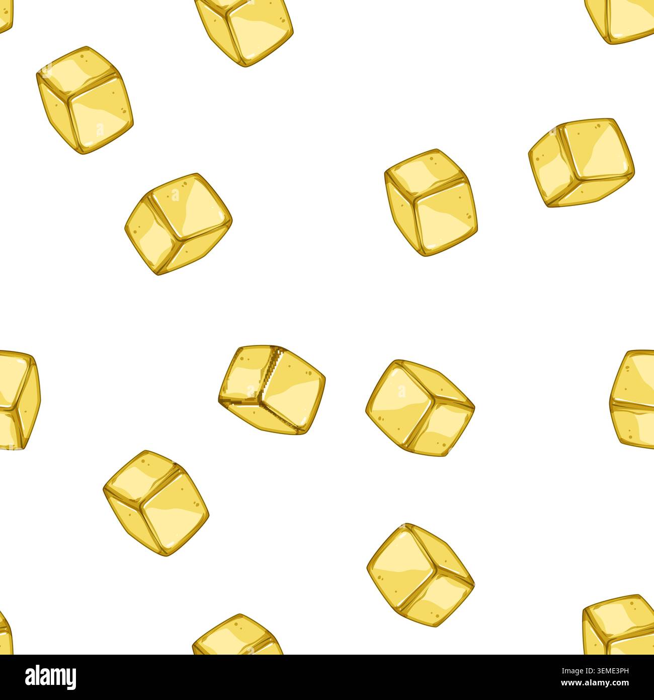 pattern silicone ice cubes reusable cartoon vector Stock Vector