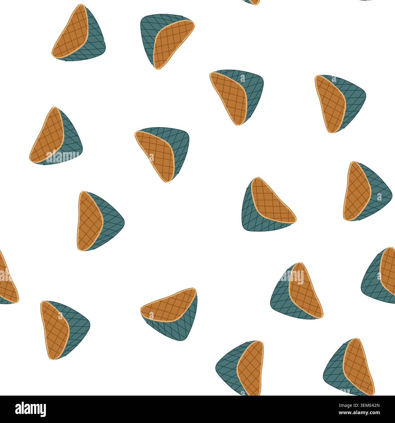 pattern vegetables bamboo steamer basket cartoon vector Stock Vector