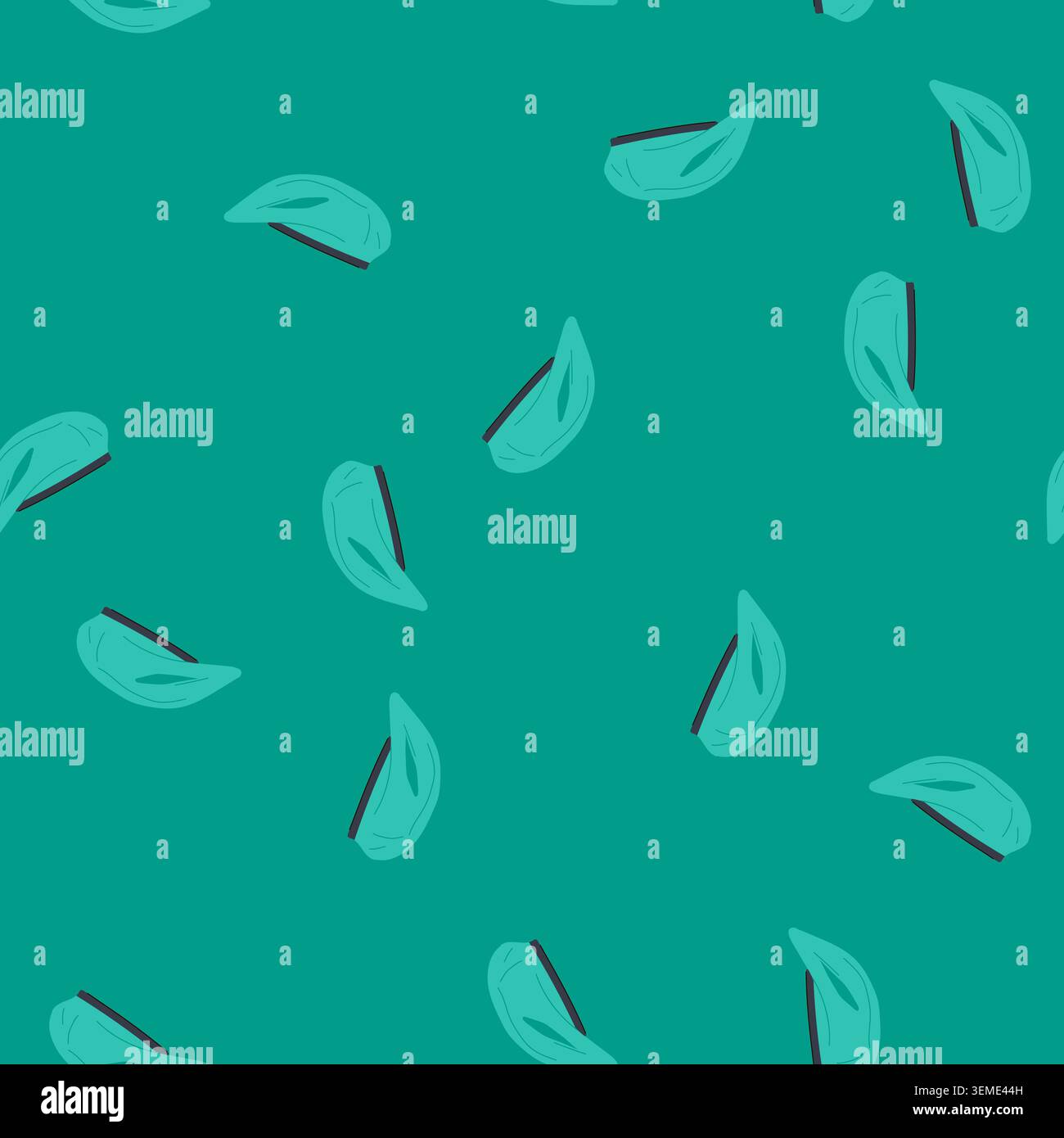 seamless pattern cap beret hat military cartoon vector Stock Vector