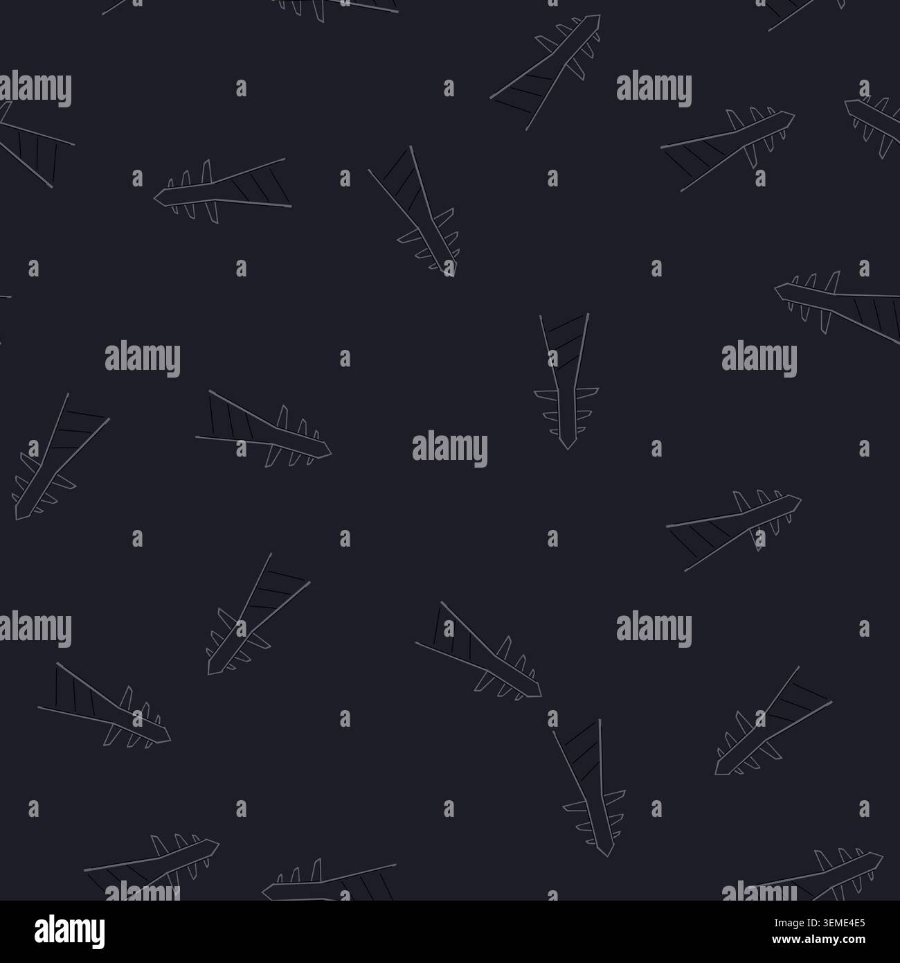 seamless pattern voltage electric pylon cartoon vector Stock Vector