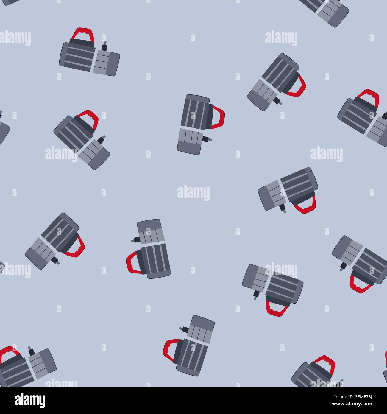 seamless pattern air vacuum pump cartoon vector Stock Vector