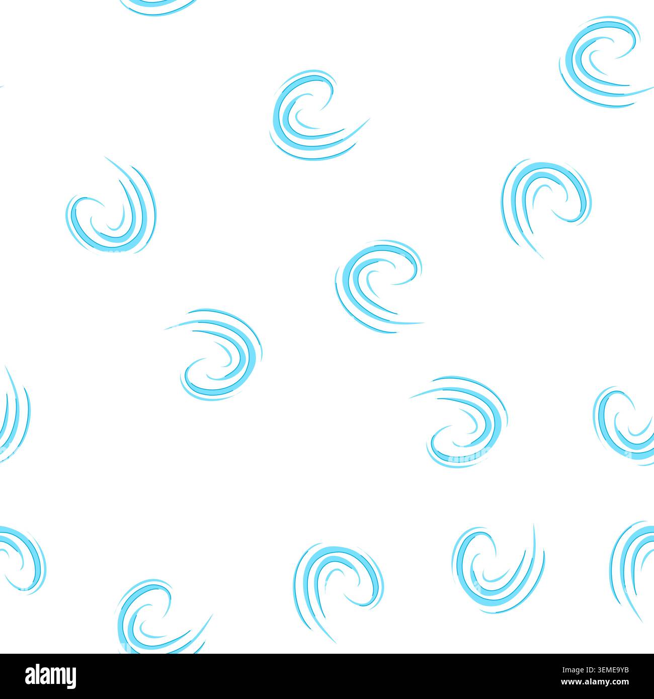 pattern wind gust lines representing motion and speed Stock Vector