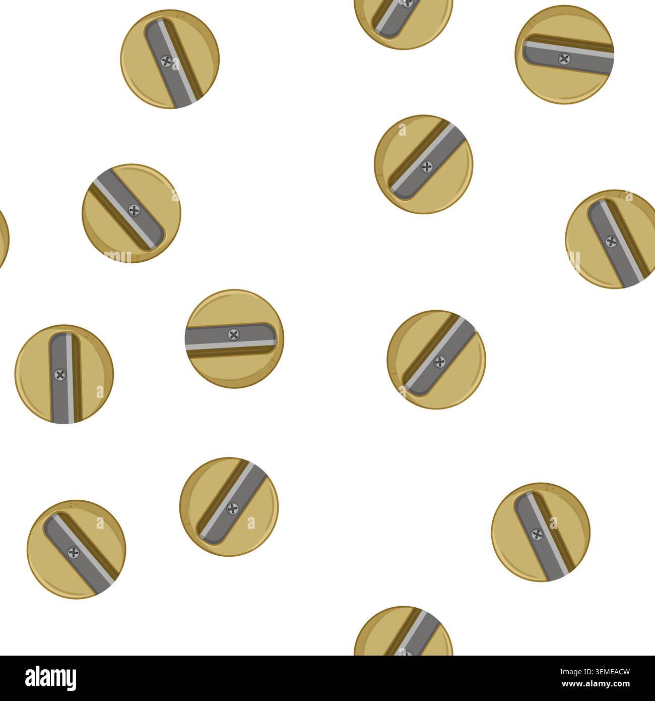 pattern plastic pencil sharpen cartoon vector Stock Vector