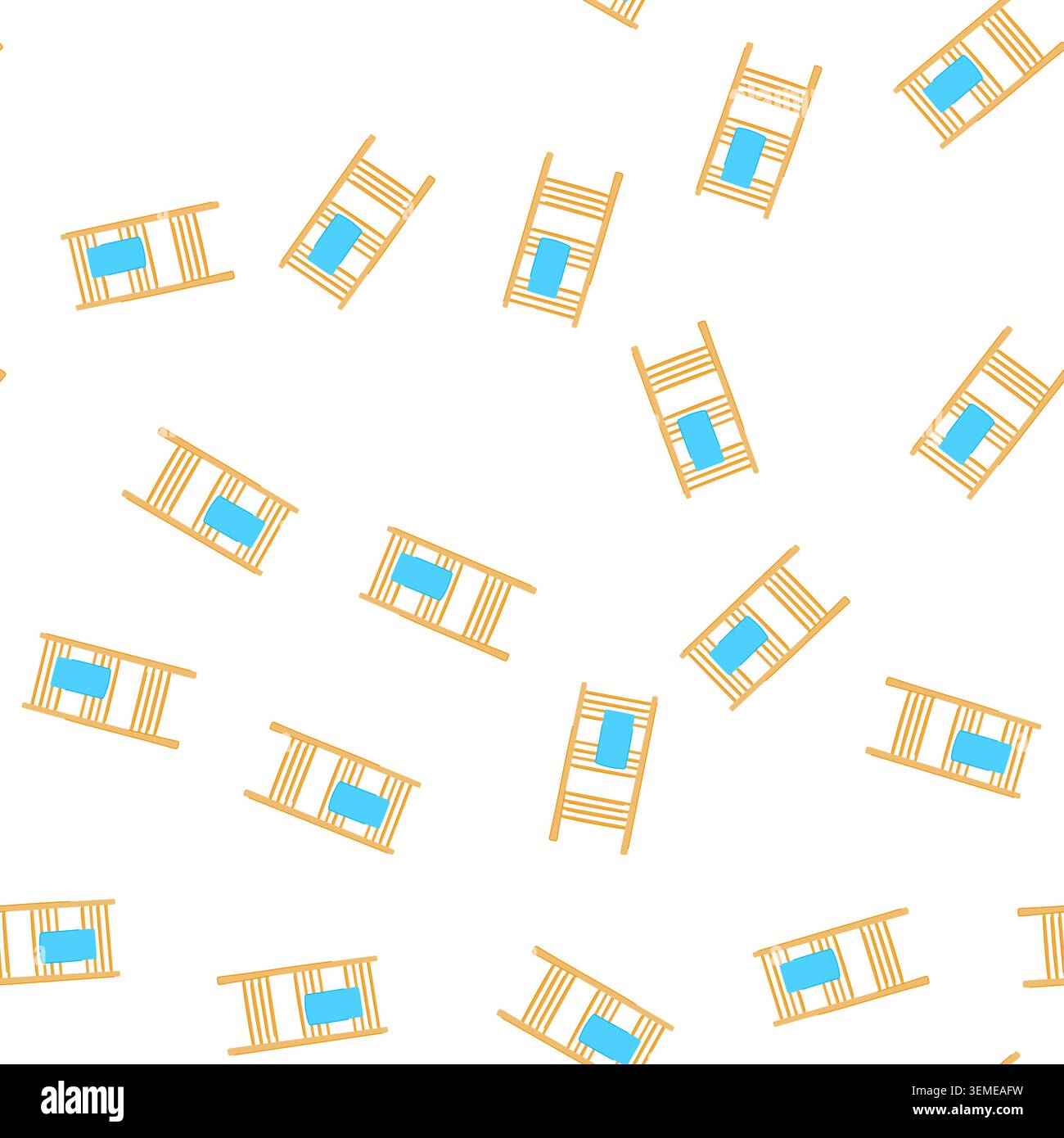 pattern metal heater towel cartoon vector Stock Vector