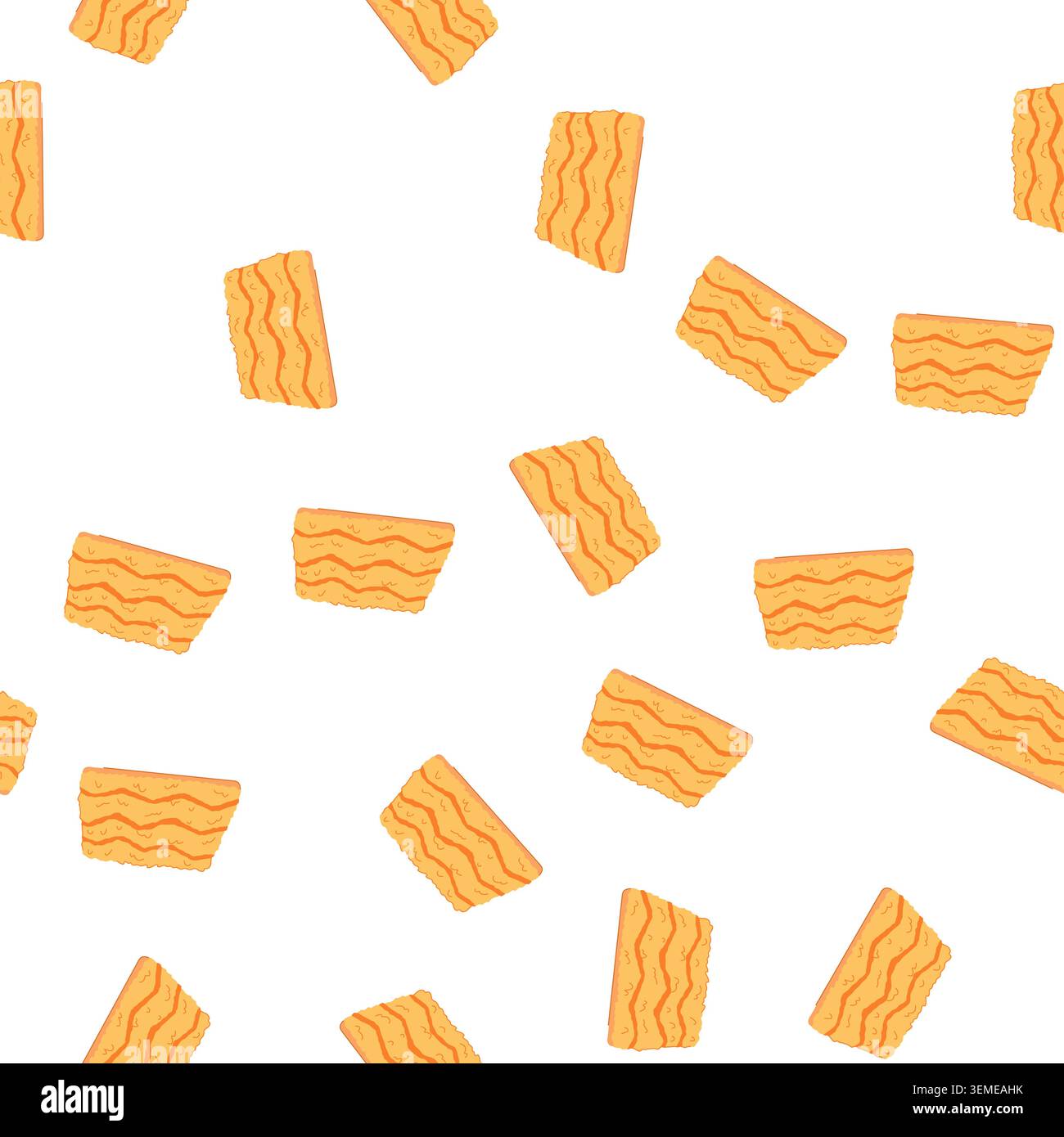 pattern picnic bath mat cartoon vector Stock Vector