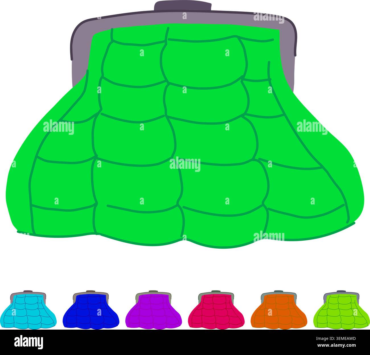 automatic clutch vector cartoon graphic Stock Vector