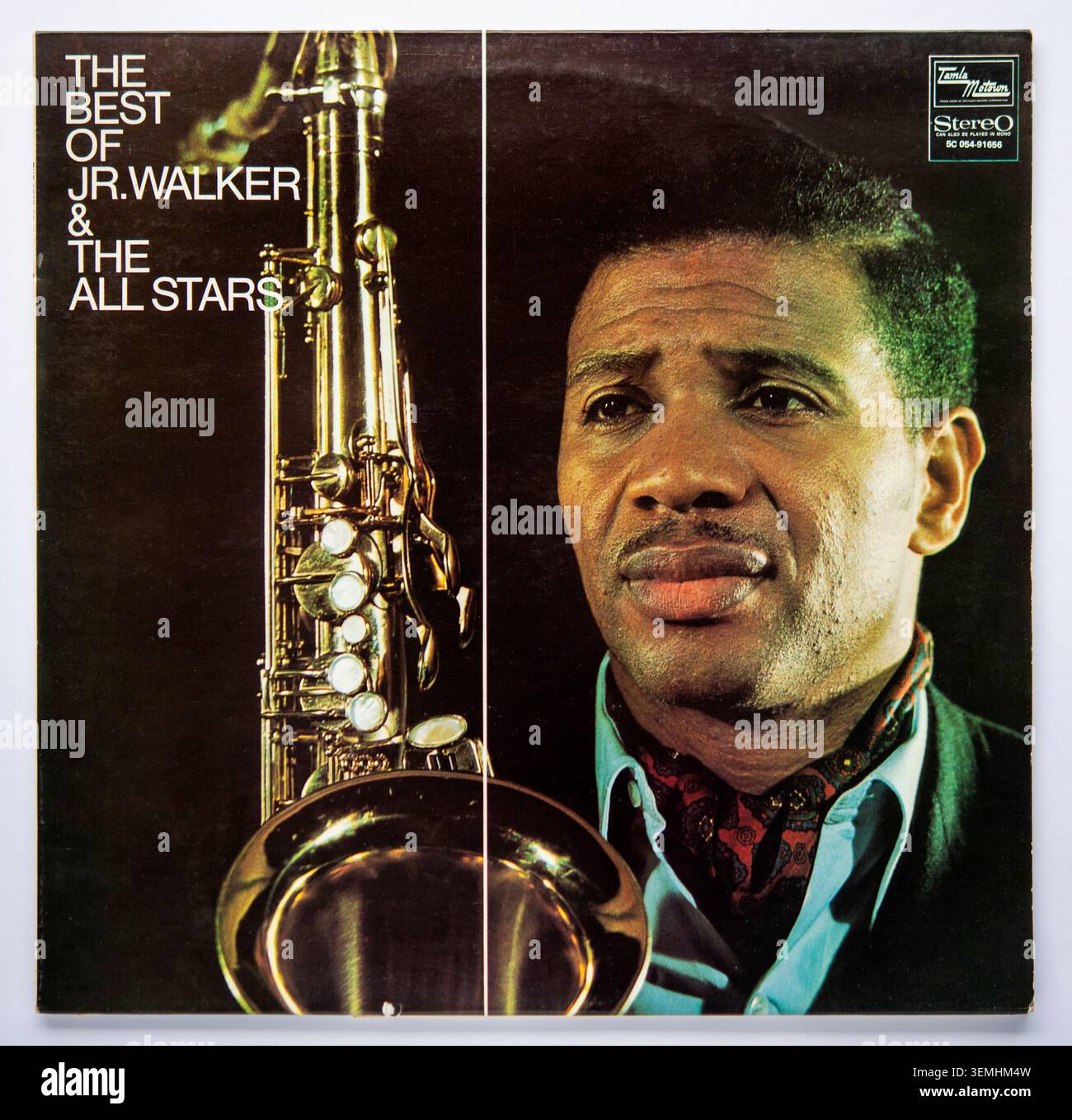 LP cover of The Best of Jr. Walker & The All Stars, which was released in 1970 Stock Photo