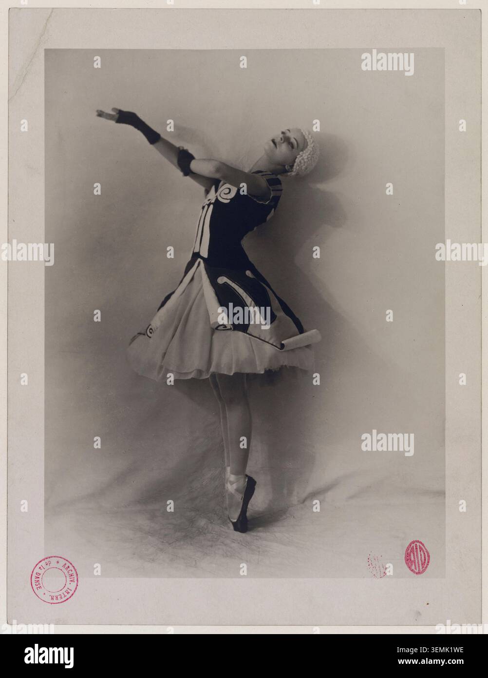 Dancer Raphael Alicia Nikitina appears in a 1929 photograph by Raphael associated with ...
