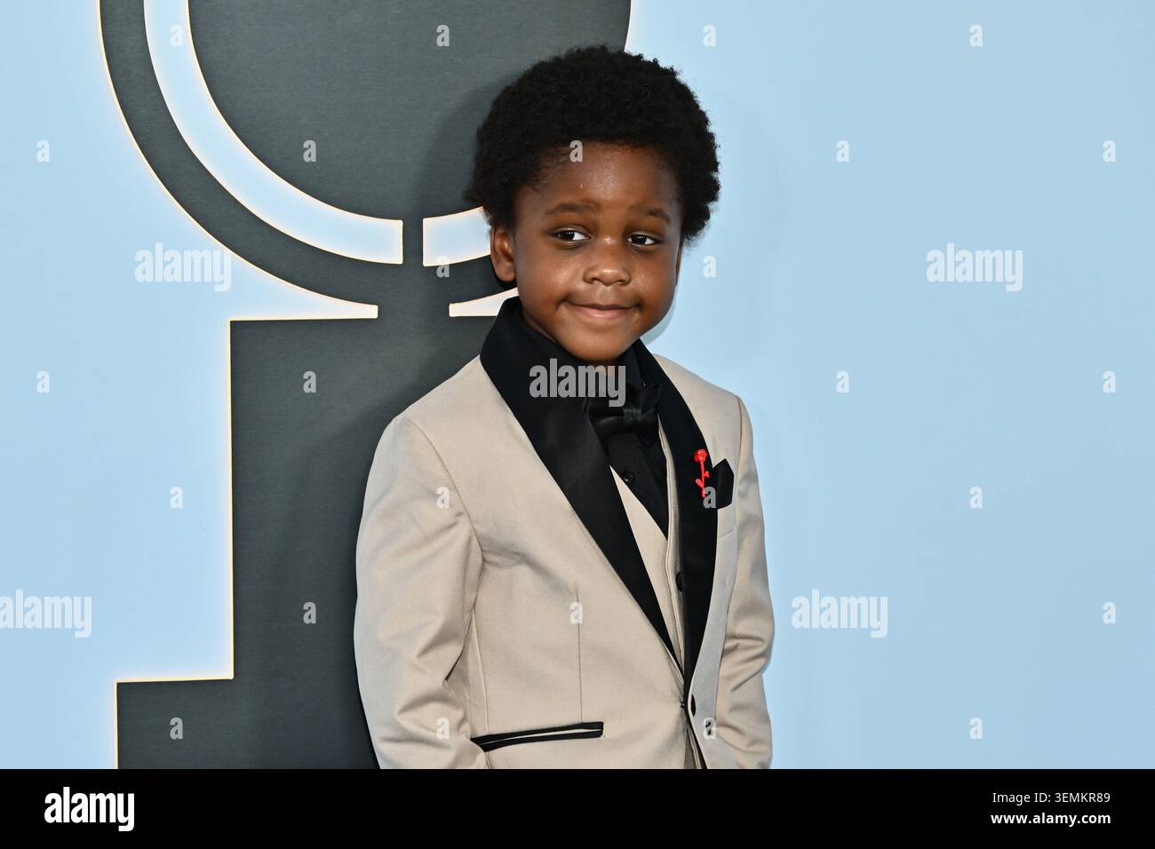 Alijah Joseph arrives at the 79th Tony Awards on Sunday, June 7, 2026 ...