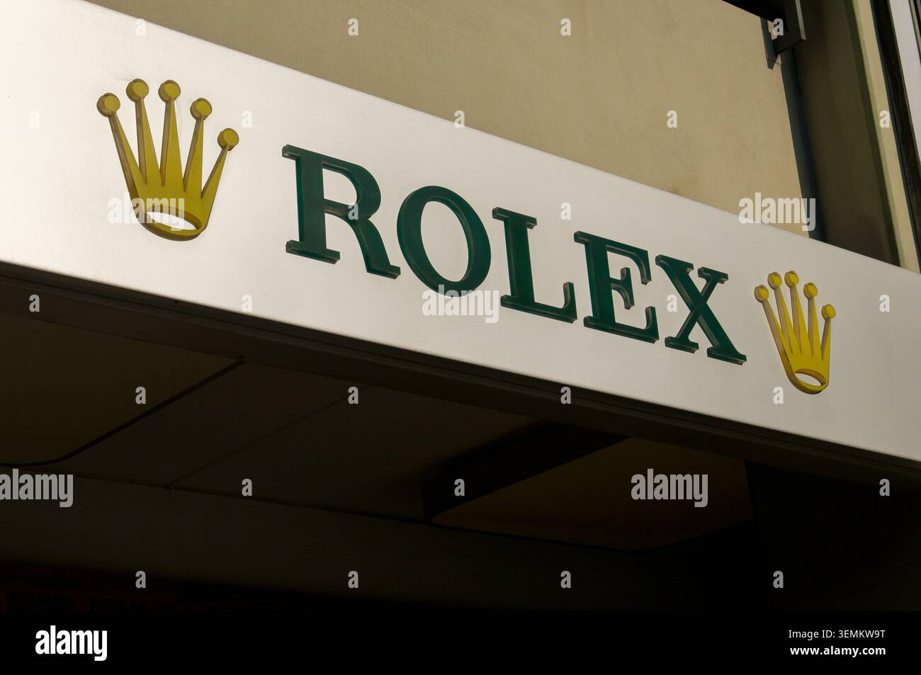 Rolex signage hi-res stock photography and images - Alamy
