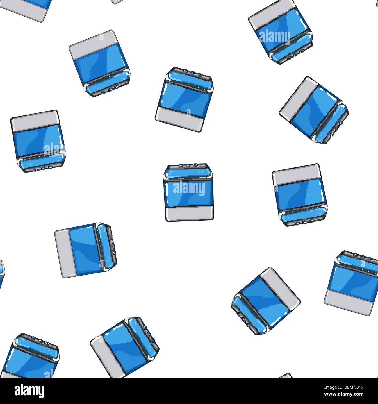 pattern modern washing machine cartoon vector Stock Vector