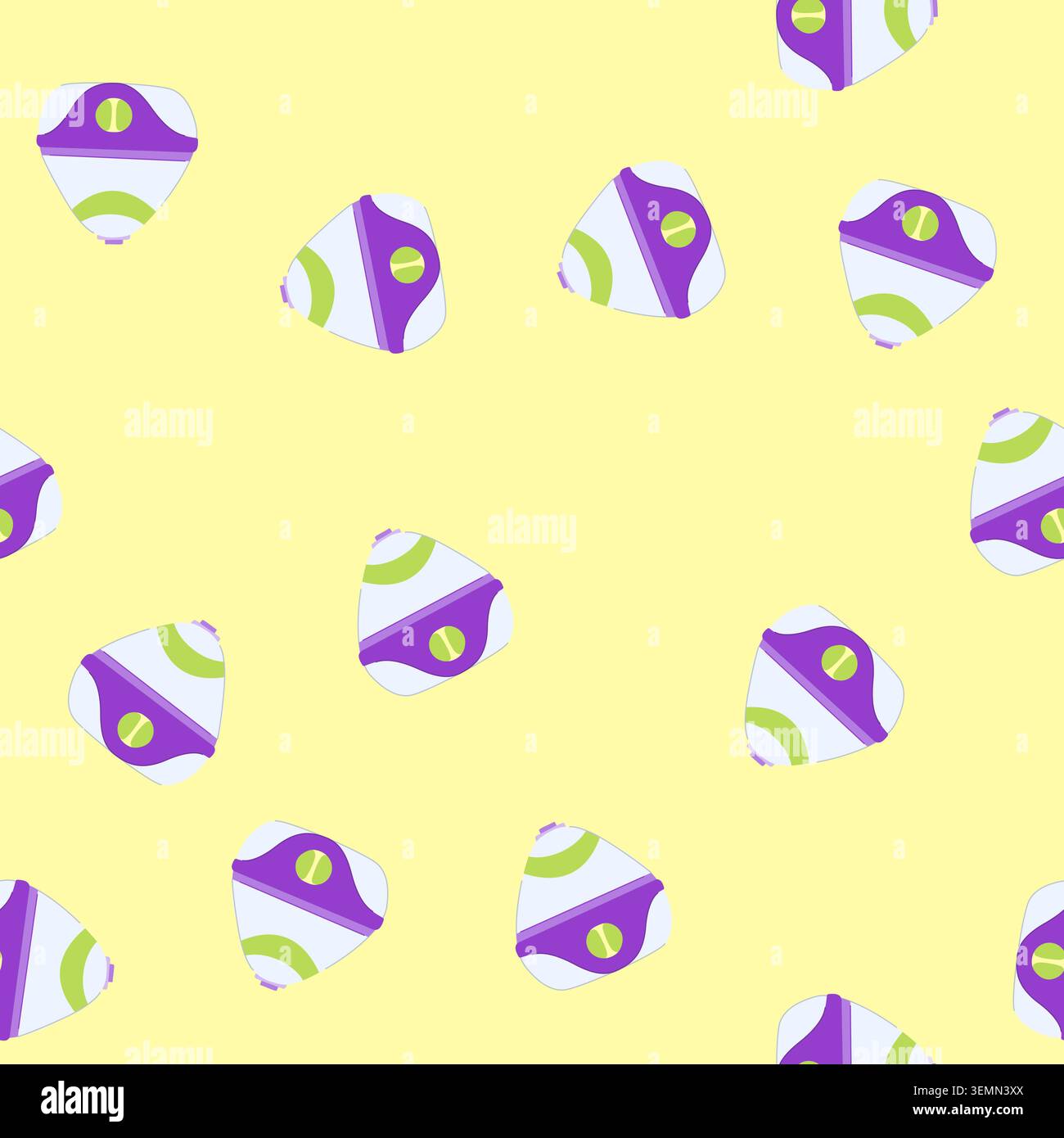 seamless pattern cleaner humidifier air cartoon vector Stock Vector