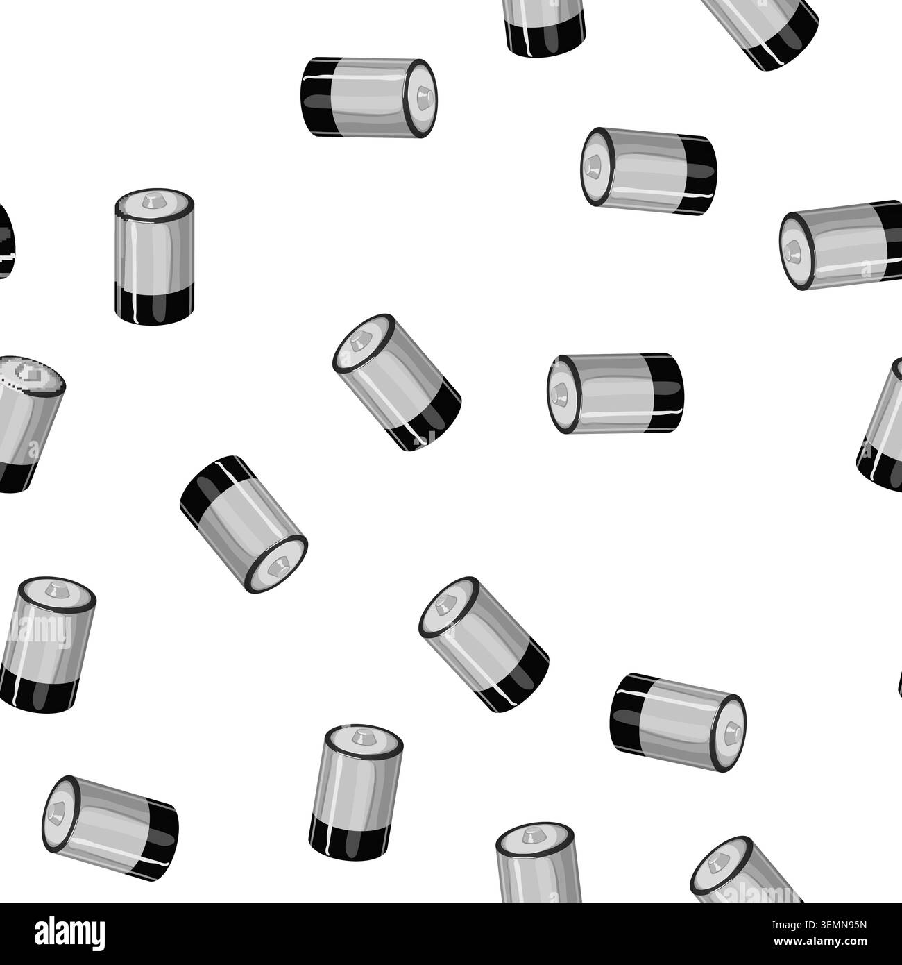 pattern accumulator battery energy cartoon vector Stock Vector
