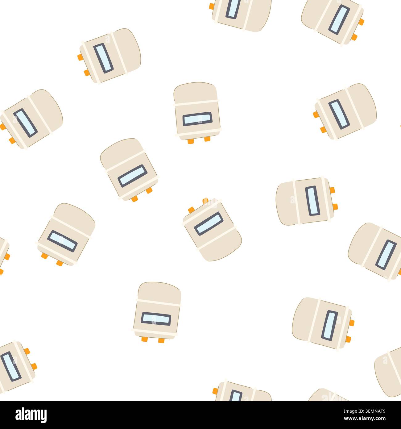 pattern counter water gas meter cartoon vector Stock Vector