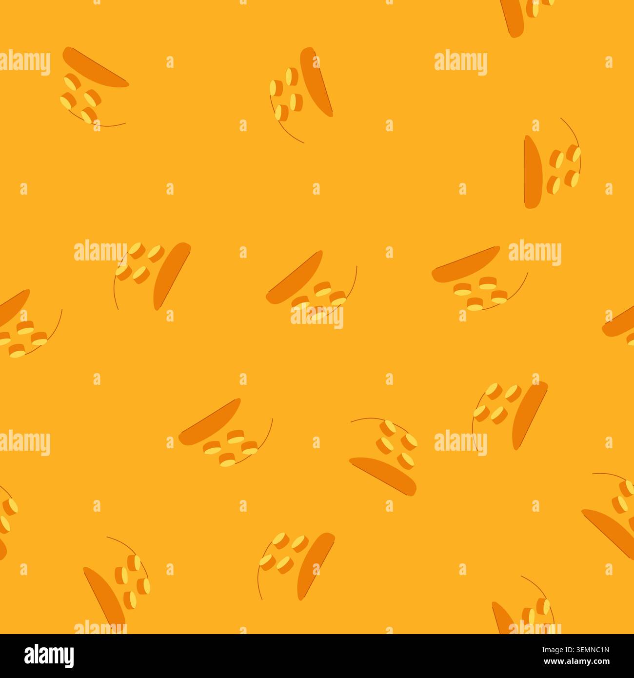 seamless pattern creative building blocks cartoon vector Stock Vector