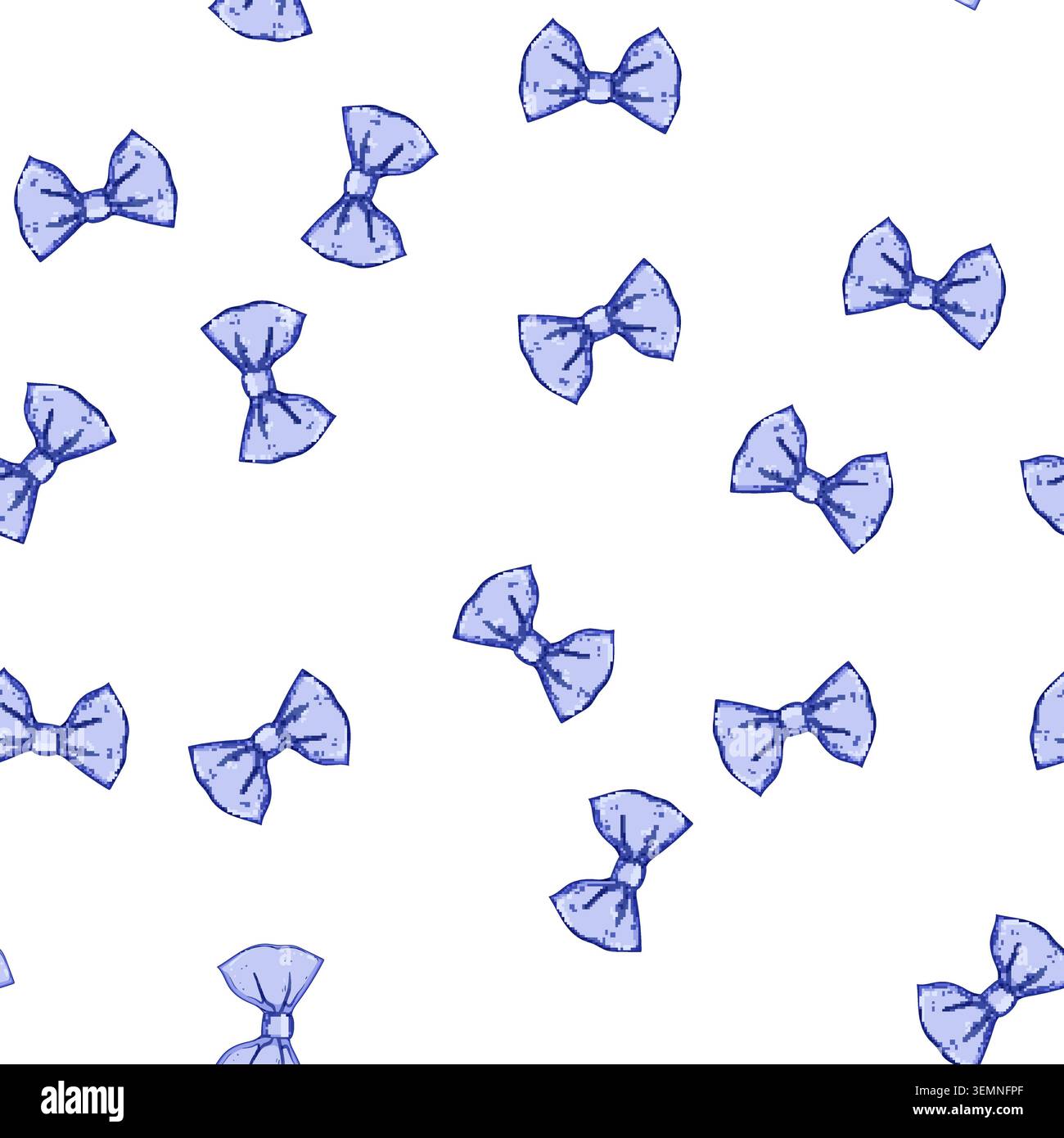 pattern band hair ribbon cartoon vector Stock Vector